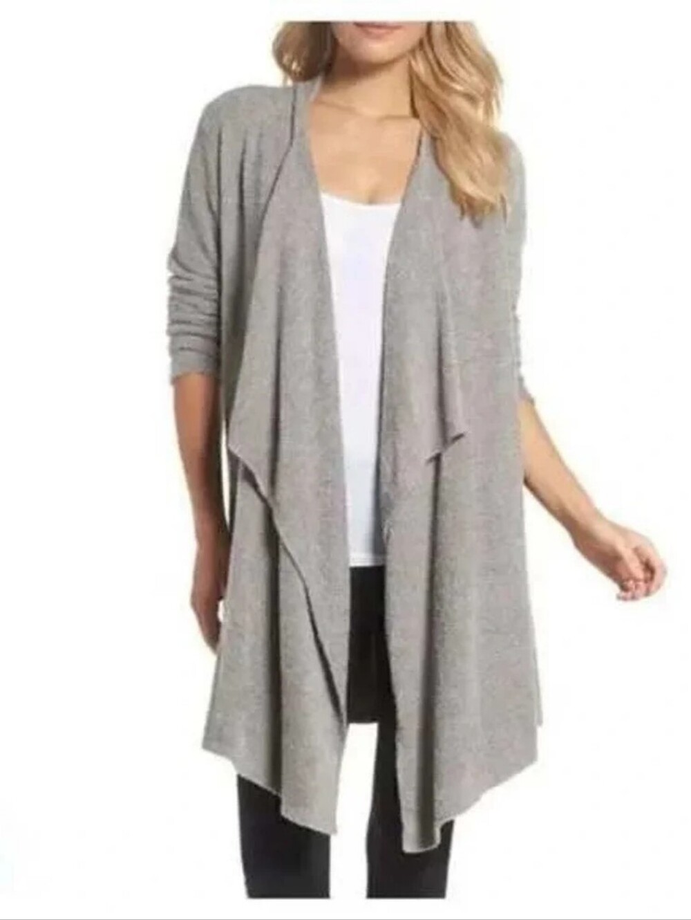 Barefoot Dreams Cozy Chic Lite Island Wrap Taupe S/M